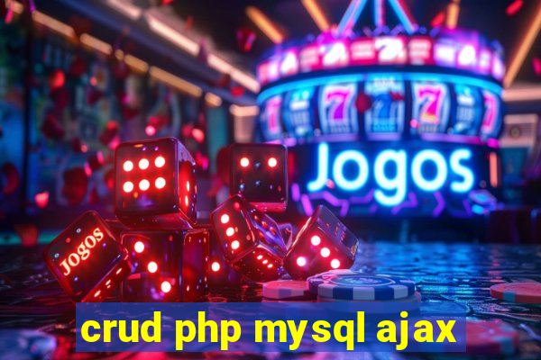 crud php mysql ajax